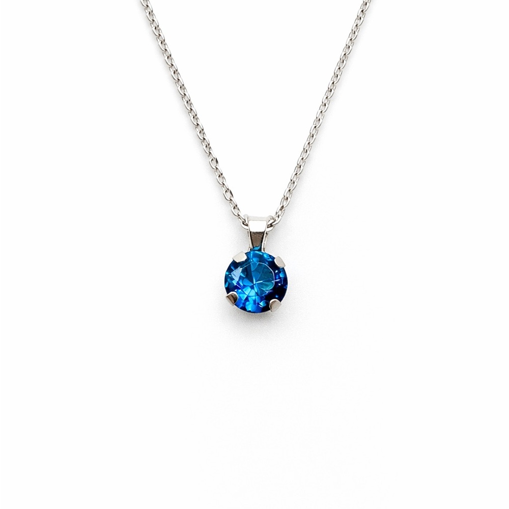 London Blue CZ S925 Necklace